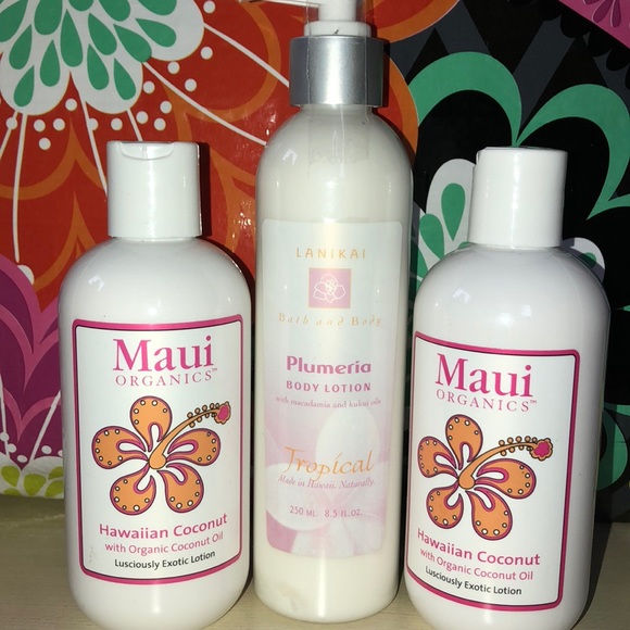 maui body lotion